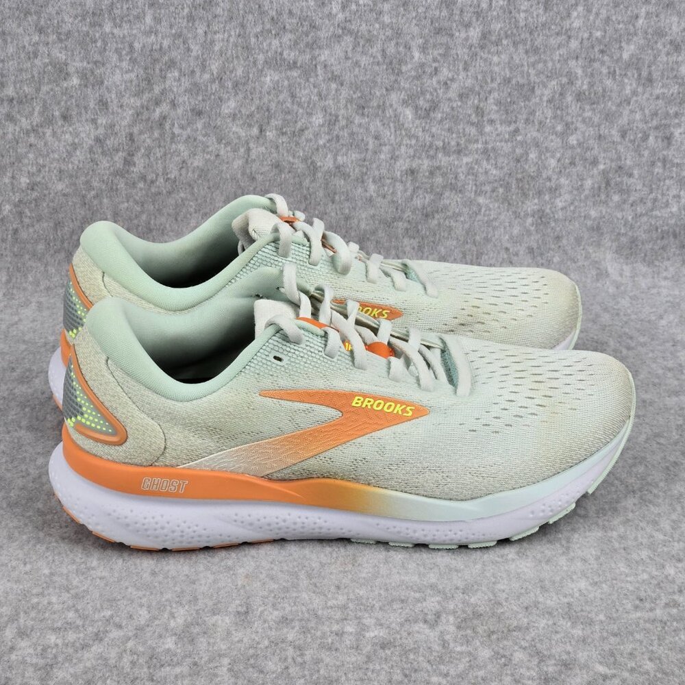 Brooks Ghost 16 Womens 9.5 B Running Shoes Sneakers Skylight Coconut Sunset - Picture 5 of 12